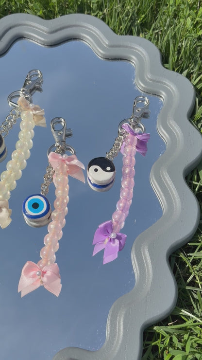 LIMITED EDITION Serenity keychain charms- Handmade clay charm keychain
