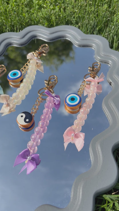 LIMITED EDITION Serenity keychain charms- Handmade clay charm keychain